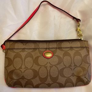 Coach Clutch Wristlet